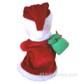 18cm Musical Papai Noel Claus carregando presentes